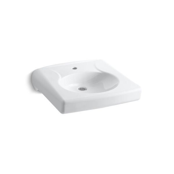 Kohler Brenham Wall Mount Lav, No Overflow 1997-SS1N-0